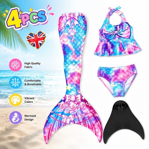 2026 kids mermaid - mermaid, tail
