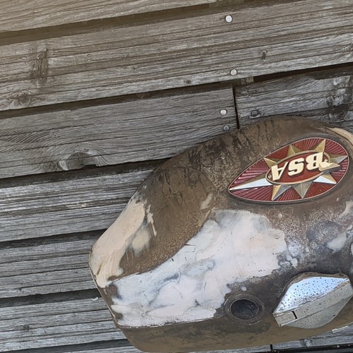 Bsa petrol tank - bsa, badges