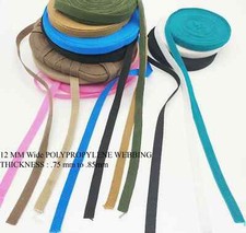 12mm polypropylene webbing