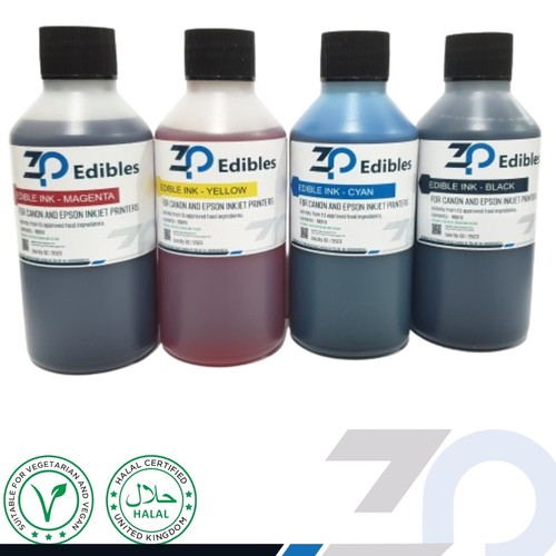 Edible ink refill set - edible,