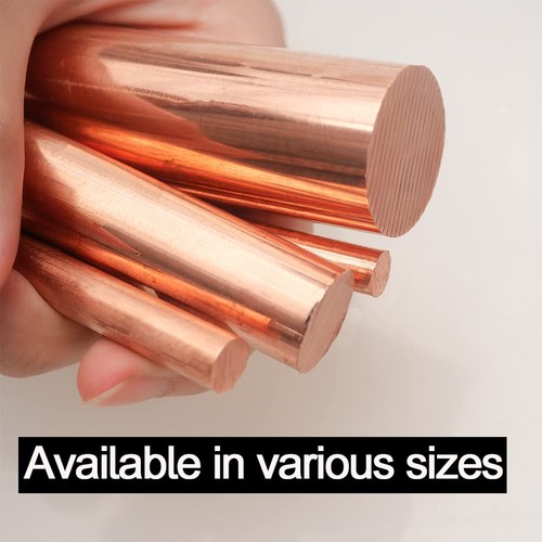 Pure copper round rod - copper,