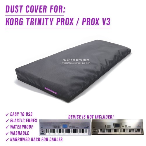 Dust cover for korg - korg, trinity