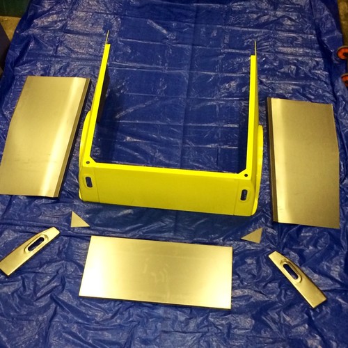 Mini pickup panels - panels, tailgate