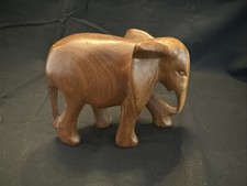 Hand Carved Teak Elephant