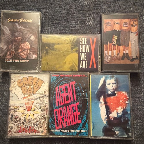 Vintage punk cassette - punk, lot