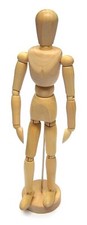 Wooden Manikin Model Figure