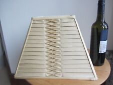 LAURA ASHLEY LARGE SIZE VINTAGE TRAPEZE 'ALEX' 35CMS (14INCH) SQUARE LAMP SHADE