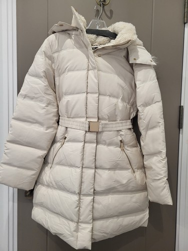 Zara women cream down - zara, puffer