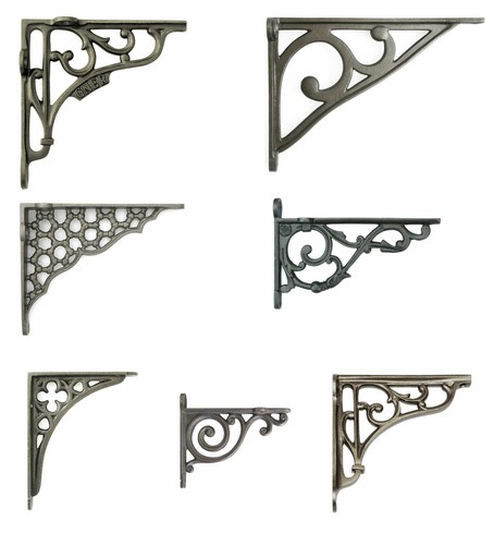Single cast iron shelf - single,