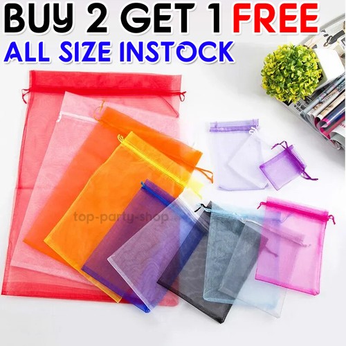 Organza bags wedding - organza,