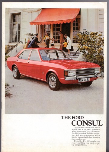 Ford consul 1972 1973 - ford, 1972-1973