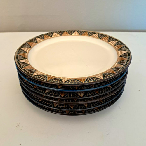 Denby boston spa dinner plates - boston,