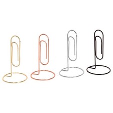 Paper Clip Name Place Card Holder Memo Clip Holder Stand Note Clip Desktop Decor