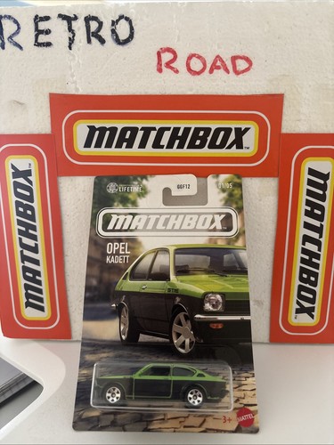 Matchbox long card - card, design