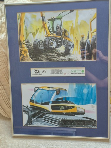 Ltd edition signed - edition, framed