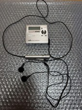 Sony MZ-R909 Silver Portable Mini Disc Player Recorder MD Walkman Used【DDP】