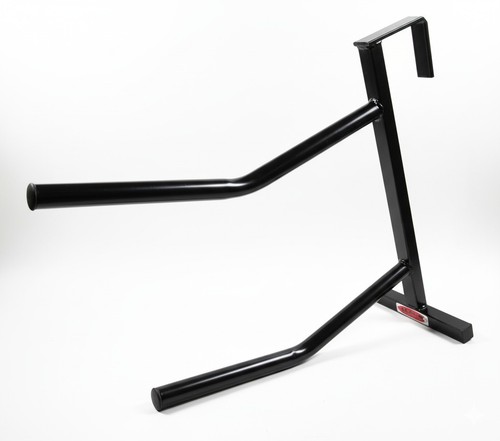 Saddle rack hook over - hook, holds