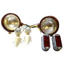 FORDSON MAJOR TRACTOR LIGHTING KIT POWER MAJOR HEADLIGHTS SIDE LIGHTS REAR LAMPS