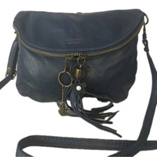 Borse In Pelle Navy Genuine