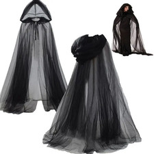 Black Witch Shawl Cloak