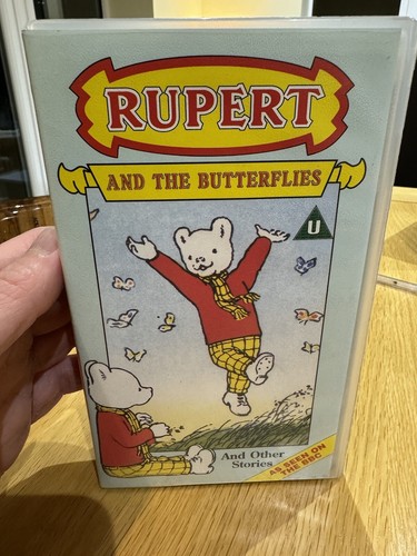 Rupert and the butterflies - rupert,