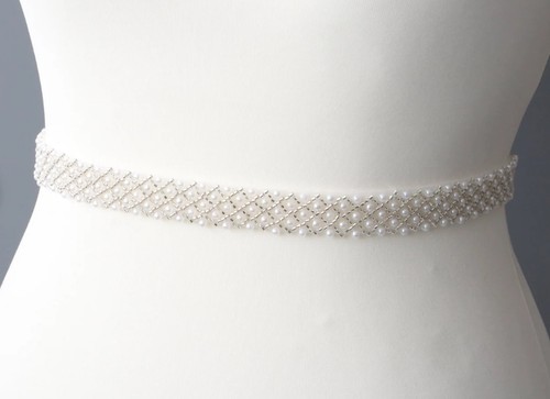 Luxury ivory pearl - luxury, belt