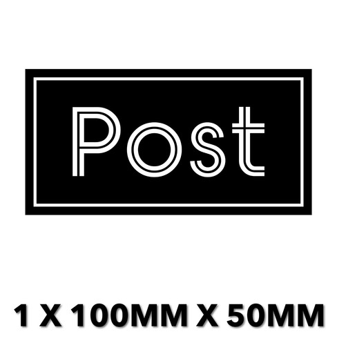 Sticker post royal mail letter - sticker,