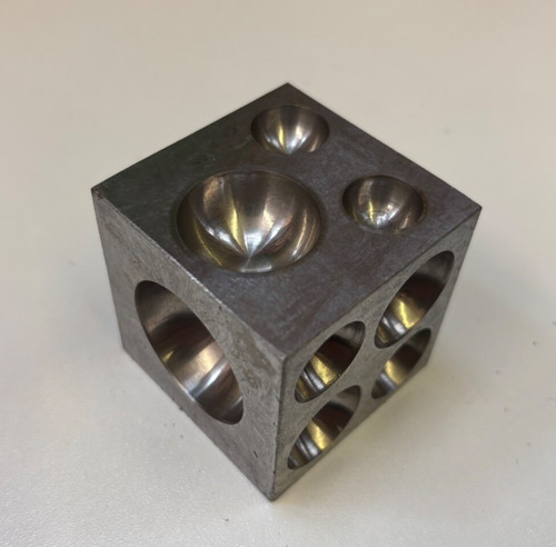 Jewellers steel doming block - steel,