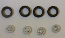1/43rd scale 16" Pepperpot wheels by K&R Replicas 