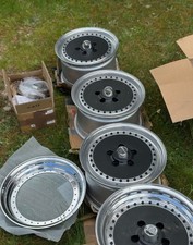 Compomotive CL500 15" 3 piece Wheels Refurbed with NEW Hardware and Lips (Desc)