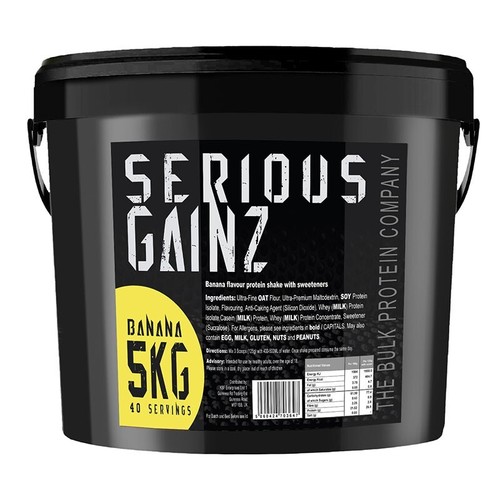 Serious gainz weight gainer - serious,