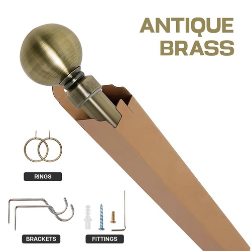 Extendable curtain pole 28mm - extendable,