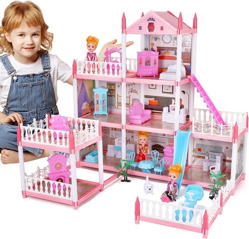 Barbie dreamhouse doll house - barbie,