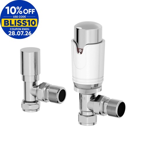 Radilux angled white chrome - radilux,