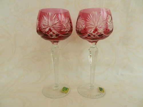 Vintage bohemia glass - bohemia,