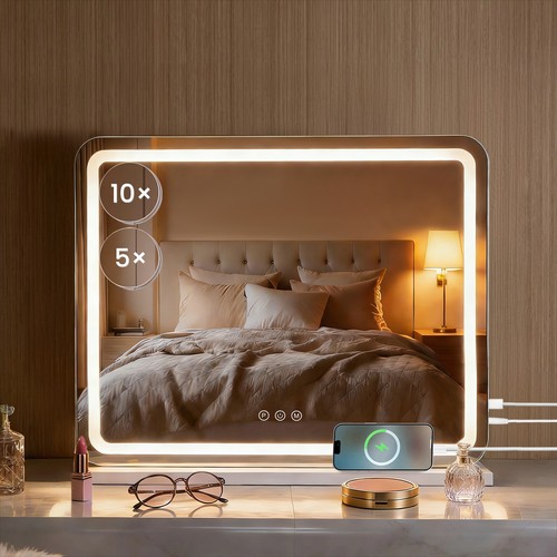 Hollywood large makeup mirror - hollywood,