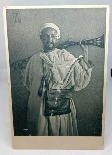 Marocain man holding - marocain, decorated