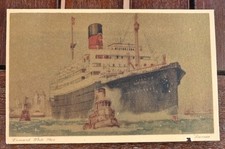 RMS Laconia Postcard c1934