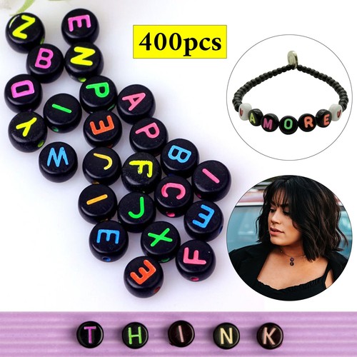400pcs alphabet letter beads - 400pcs,