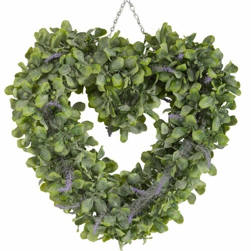 Artificial flower door wreath - artificial,