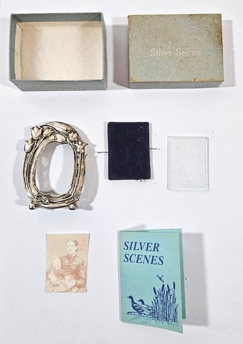 Vintage silver scenes wales - silver,