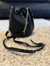 Zara Black Leather Small