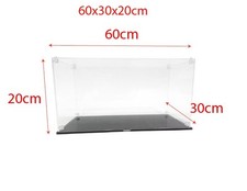 60x30x20cm Clear Acrylic