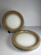 Denby - Seville - 4 x Dinner Plates - 27cm - Vintage - Beige / Brown Colour