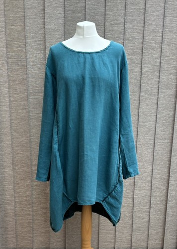 Grizas tunic dress 100 washed - dress, 100%