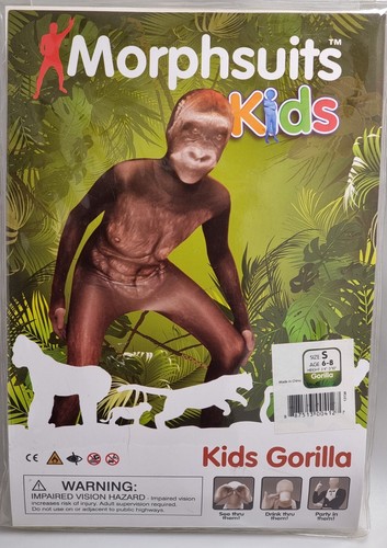 Kids gorilla morphsuit - kids, fancy