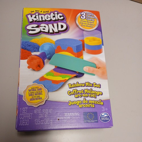Kinetic sand rainbow mix set - kinetic,