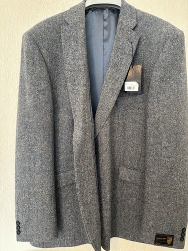 Men shetland blue - men’s, donegal