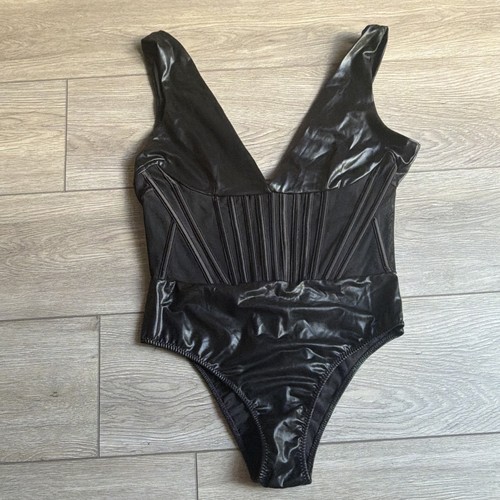 Ann summers black zip - black, front