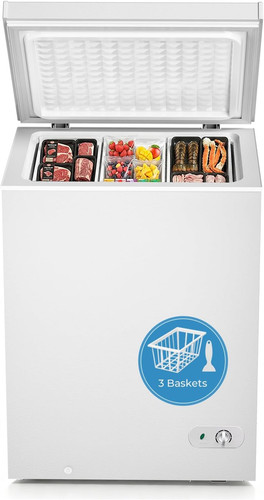 Chest freezer with - cu,